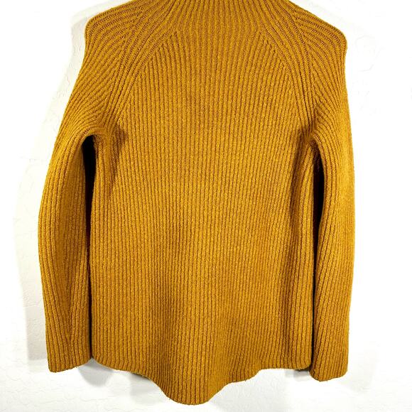 Madewell Womens Sweater Medallion Knit Mock Neck Sweater Size M - Picture 4 of 8
